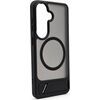 Evelatus Samsung  Galaxy S26 Rubber Coated MagSafe With Stand Case Black Neoriģinālie Maciņi