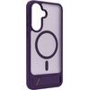 Evelatus Samsung  Galaxy A57 Rubber Coated MagSafe With Stand Case Purple Чехлы - альтернативные