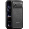 Case Dux Ducis Shld Apple iPhone 17 Pro Max black (Contour Pattern) Neoriģinālie Maciņi