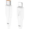 USB кабель Hoco X93 PD20W USB-C to Lightning 2.0m белый Дата USB-кабели