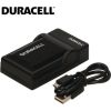 Duracell Аналог Olympus LI-50C USB Плоское Зарядное устройство для 1010 1020 1030SW аккумуляторa LI-50B / Li-70B