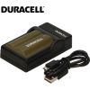 Duracell Аналог Canon CB-5L Плоское USB Зарядное устройство для EOS 40D 50D 300D аккумуляторов BP-511 / BP-512