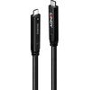 Lindy USB 3.2 Gen 2 & DP 1.4 Type C hybrid cable (black, 10m) Data USB kabeļi