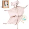 Momcozy cotton elephant comforter for babies, pink Мягкие игрушки