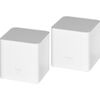Tenda MX3 (2-PACK) mesh wi-fi system Dual-band (2.4 GHz / 5 GHz) Wi-Fi 6 (802.11ax) White 1 Internal Wireless Routers
