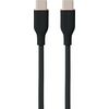 Hismart Силиконовый кабель USB Type-C - Type-C, 100W (черный, 2m) Дата USB-кабели