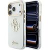 Guess Apple  iPhone 18 Pro Max HC MagSafe IML 4G Script Metal White Neoriģinālie Maciņi