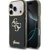 Guess Apple  iPhone 18 Pro Max HC MagSafe IML 4G Script Metal Black Neoriģinālie Maciņi