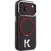 Karl Lagerfeld Apple  iPhone 18 Pro HC MagSafe IML Ring Stand 360 Kameo Metal Burgundy Чехлы - альтернативные
