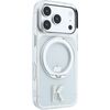 Karl Lagerfeld Apple  iPhone 18 Pro Max HC MagSafe IML Ring Stand 360 Kameo Metal Transparent Чехлы - альтернативные