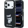 Karl Lagerfeld Apple  iPhone 18 Pro Max HC MagSafe IML Choupette Body Sketch Print Black Чехлы - альтернативные