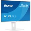 Iiyama ProLite XB2497HSN-W1 (60.5 cm (23.8 inch), white, FullHD, IPS, HDMI, DP, USB-C, USB Hub, Daisy Chain, 100Hz Panel) Monitori