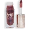 Makeup Revolution Pout Bomb Shimmer Lip Gloss - Lesk na rty 4,5 ml Glimmer Nude Духи и косметика