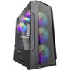 Darkflash LEO computer case (black) Datoru korpusi