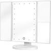 Зеркало для макияжа Humanas HS-ML04 с LED-подсветкой - white Gleznu / Spoguļu lampas