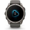 Garmin   Fenix 9 – 51mm
Titanium with Pebble Grey Silicone Band Smart-Watch Pulksteņi