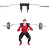 Olimpiskais drošais pietupienu stienis inSPORTline Squabar 239,3 cm / 50 mm, 25,5 kg, līdz 317 kg, ar fiksatoriem Svaru ripas un stieņi
