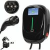Зарядная станция для электромобилей Reach EVCS8L Type2 16A 11kW 5.0m DLM Elektro Auto lādēšanas piederumi