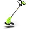 Akumulatora zāles trimmeris Greenworks ST2502A1; 24 V; 25 cm (bez akumulatora un lādētāja) Trimmeri, Krūmgrieži