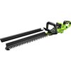 Bezvada dzīvžogu šķēres Greenworks HT6102A1; 24 V (bez akumulatora un lādētāja) Dzīvžogu šķēres