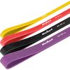 Lateksa vingrošanas jostu komplekts - Power Band PLs-2, 4-45 kg, 4 gumy,  REBEL ACTIVE Велосипеды