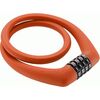 Kabeļu slēdzene GIANT SURELOCK GUMIJAS ORANŽS Другие аксессуары для велосипедов