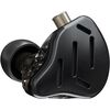 KZ ZAX BLACK NO MIC - in-ear headphones, black Aудио-видео
