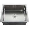 Izlietne NT AB 540x440x200mm, satīna, ar sifonu Virtuves izlietnes
