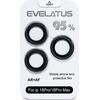 Evelatus Apple  iPhone 18 Pro / 18 Pro Max Camera Lens Protector Armor Black Ekrānu aizsardzība