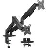 Equip Equip 650131 крепление / подставка для мониторов 81,3 см (32") настольное Black Крепления для телевизоров
