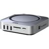 Ugreen Maxidok 10-in-1 Mac Mini Thunderbold 5 DockingStation (silver) USB / Type-C Hub