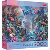 TREFL Пазл с постером Подводная жизнь, 3000 шт. Пазлы