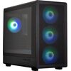 Zalman M5,  mATX Mini Tower PC Case, 120mm ARGB x 4, Black Datoru korpusi