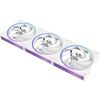 Zalman ZM-DF120 A3, 120mm Daisy Chain Fan, PWM, 3Pack, White Korpusu dzesēšana