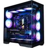 Zalman D50, ATX Mid Tower PC Case, 3  x 120mm Fans, Black Datoru korpusi