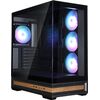 Zalman P40 NAMU, ATX Mid Tower PC Case, 4  x 120mm ARGB Fans, Black Datoru korpusi