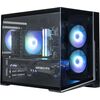 Zalman D30, mATX Mini Tower PC Case, 3 x 120mm ARGB Fans, Black Datoru korpusi