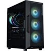 Zalman I3 NEO ARGB V2, ATX Mid Tower PC Case, 4 x 120mm ARGB Fans, Black Datoru korpusi