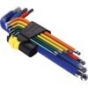 KENLI Allen atslēgu komplekts 1,5–10 mm, krāsains Велосипеды