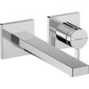 Hansgrohe izlietnes maisītāja Tecturis E virsapmetuma daļa, 2 MC, iztece 225, no sienas, hroms Iebūvējamie