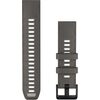 Garmin watch strap QuickFit 22mm fenix 9 Pro, pebble grey/silver Jaunumi - Viedierices