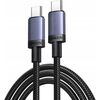 Ugreen   USB-C to USB-C charging cable *USB 2.0 240W, aluminum shell braided, 2m Gray Data USB kabeļi