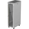 19" 42U 600 × 1000 GREY FLOOR-STANDING RACK CABINET WITH GLASS DOOR AND LCD, LANBERG (FLAT PACK) Серверы и компоненты серверов