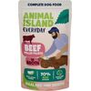 ANIMAL ISLAND mokra karma fileciki w rosole dla psa WOŁOWINA 150G Suņu barība
