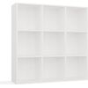 Top E Shop MALAX 3x3 H WHITE SHELVING UNIT Новинки Для дома и сада 