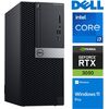 DELL 5070 Tower i7-9700 8GB 1TB SSD M.2 NVME+2TB RTX3050 6GB WIN11Pro Kомпьютеры после ремонта