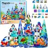 LeanToys Klocki Magnetyczne Konstrukcyjne Zwierzęta Morskie Ocean 40 el. Конструкторы