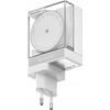 PowerNeed SHARGE Retractable 65 GaN Charger, 65W, 2x USB-C, integrated USB-C cable - white Новинки Компьютерная техника
