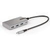 StarTech 4-Port USB-C Hub with USB-C DP Alt Mode Video Output 4K 60Hz, 3x USB-A, 1x USB-C, 100W Power Delivery Pass-Through, USB 3.2 Gen 2 (10Gbps), Portable USB Type-C to USB Type-A/C - 1ft (30cm) Host Cable (HB31C3A1CDPPD3) - Hub - Новинки Компьютерная техника
