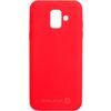 Evelatus Samsung  A6 2018 Nano Silicone Case Soft Touch TPU Red Neoriģinālie Maciņi